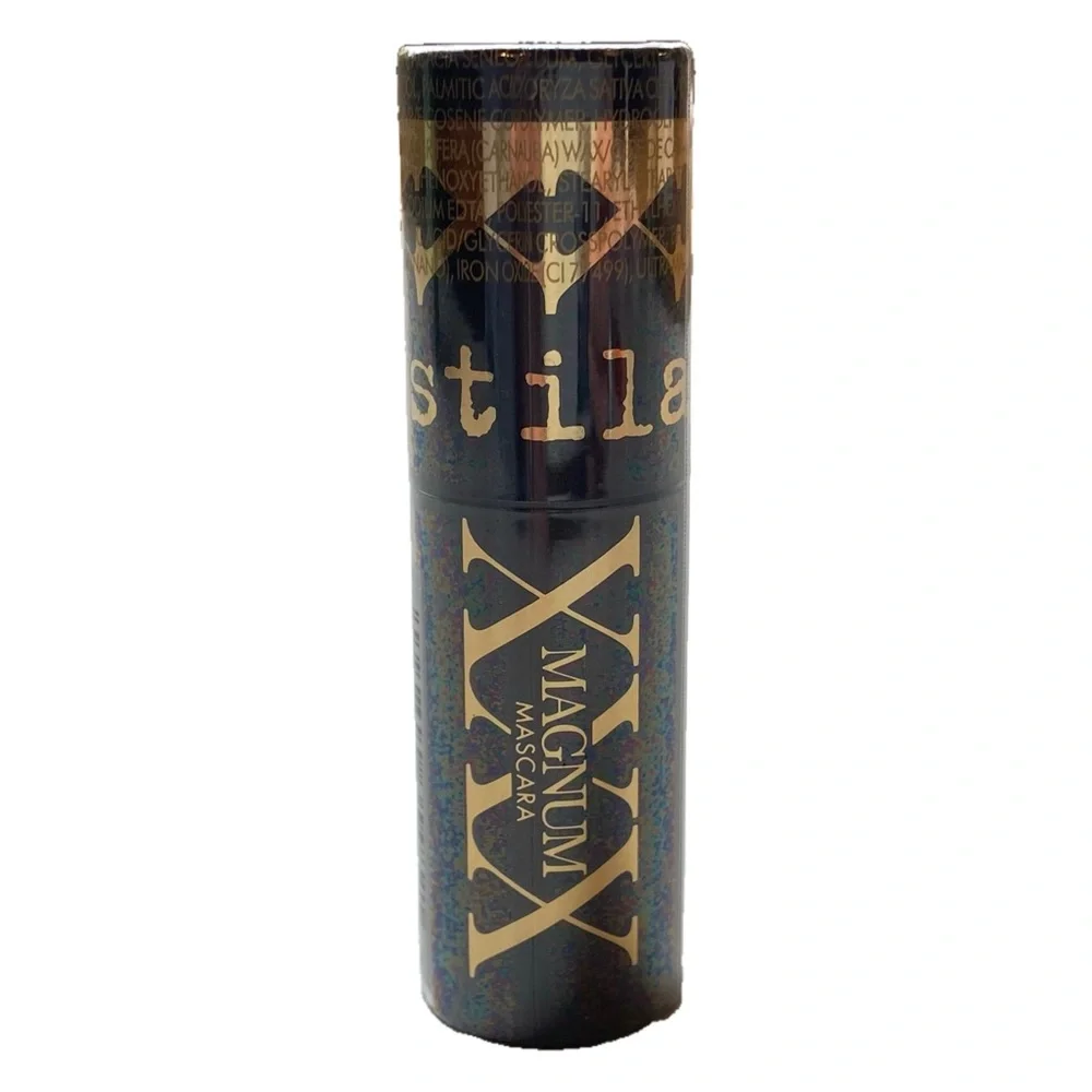 NEW Stila Mini Magnum XXX Mascara Black Travel Size 0.24 oz 7 Makeup Mega Volume